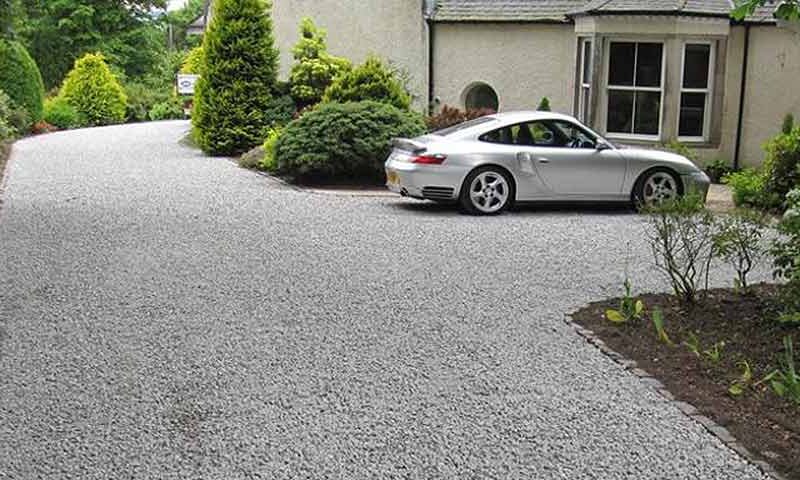 Driveway installation in Chichester by Haymans Landscapes