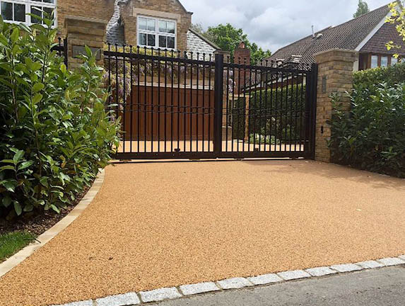 Driveway installation in Horsham by Haymans Landscapes